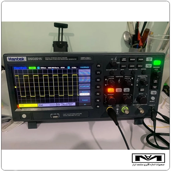 مشخصات فنی اسیلوسکوپ دیجیتال HANTEK DSO-2D15