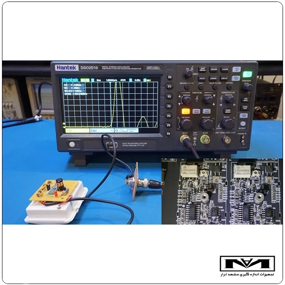 کاربرد اسیلوسکوپ دیجیتال HANTEK DSO-2C10