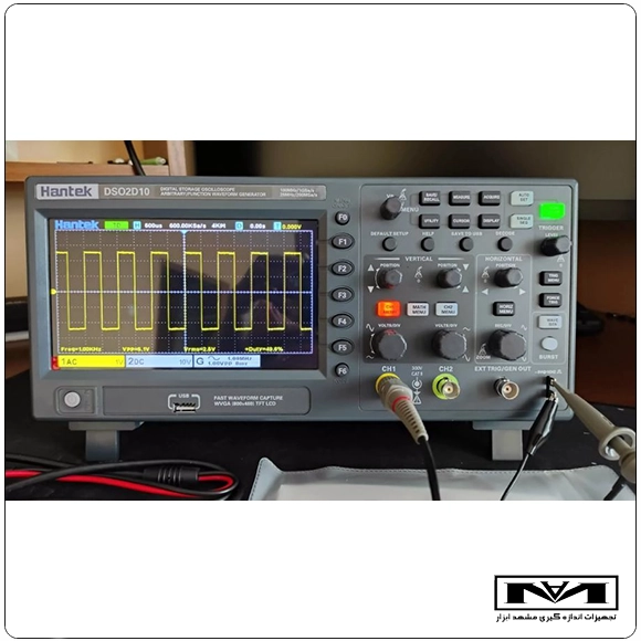 معرفی اسیلوسکوپ دیجیتال HANTEK DSO-2D10