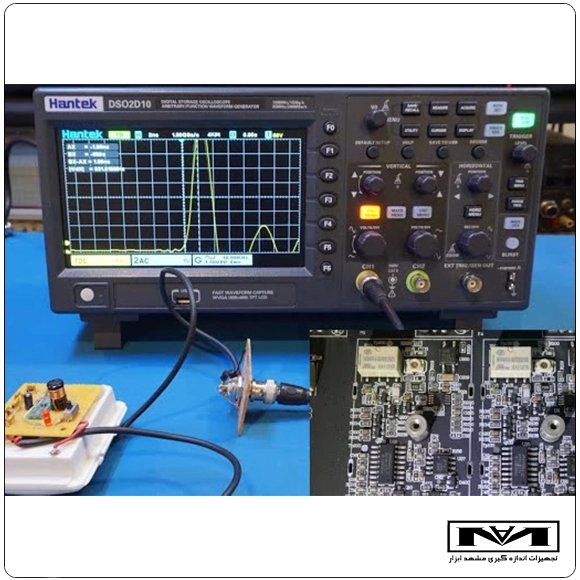 مشخصات فنی اسیلوسکوپ دیجیتال HANTEK DSO-2D10