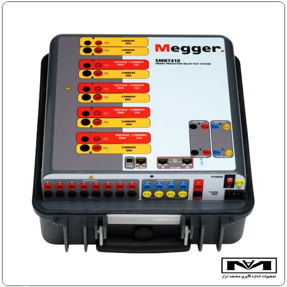 مشخصات فنی تست رله چند فاز میگر MEGGER SMRT 410D
