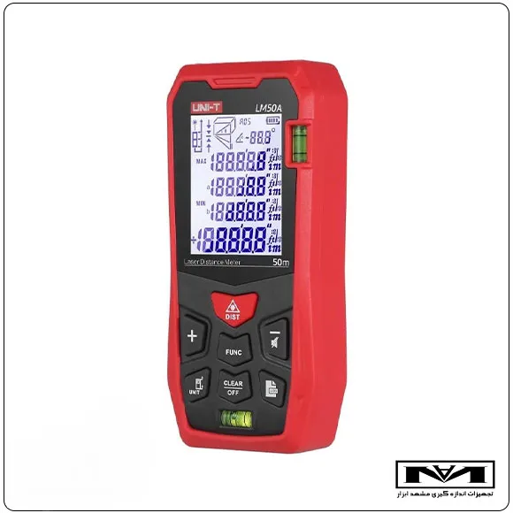 متر لیزری 50 متری مادون قرمز یونیتی مدل UNI-T LM50A