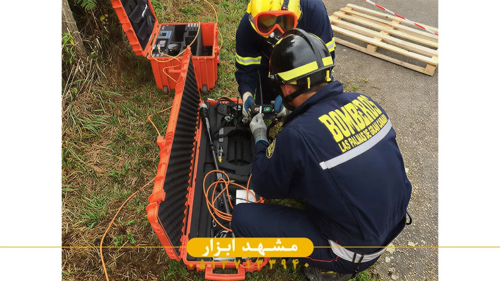 تجهیزات بازرسی با 3 حسگر لرزهای و دوربین رنگی زندهیاب برند لیدر مدل Leader HASTY MS 2