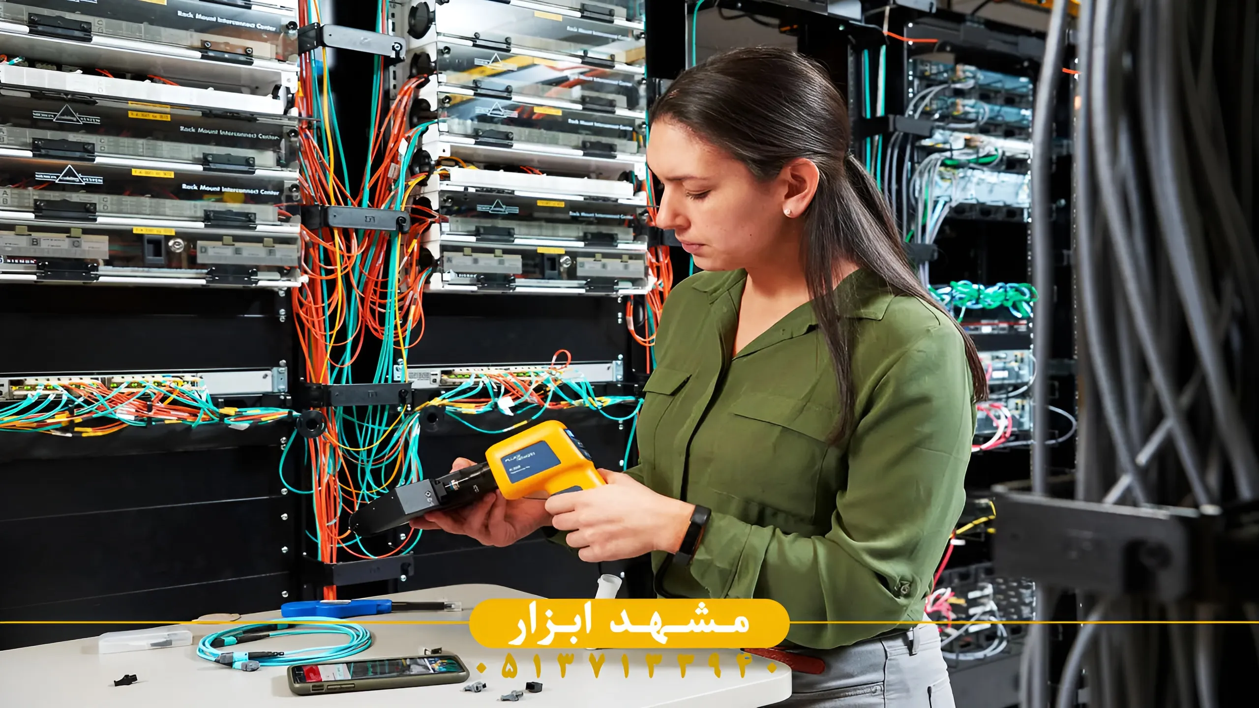 تستر فیبر نوری فلوک مدل FLUKE NETWORKS FI-3000