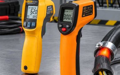 مقایسه ترمومترهای Fluke 62 MAX و Benetech GM320