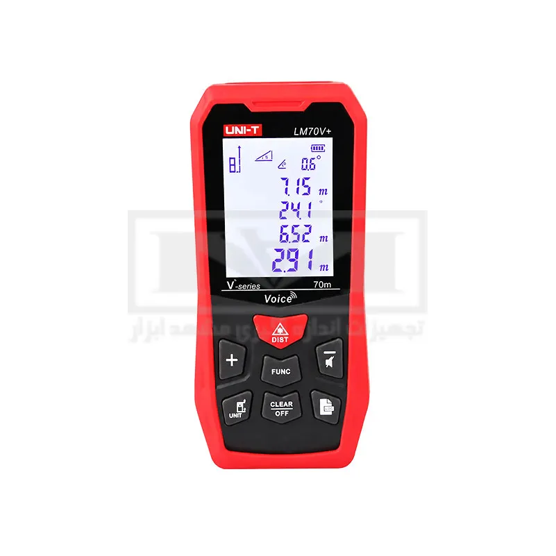 متر لیزری 70 متری برند یونیتی مدل +UNI-T LM70V