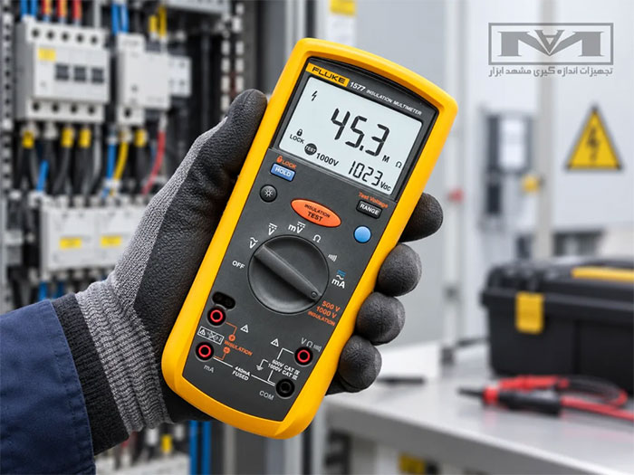 تستر-مقاومت-عایقی-FLUKE-1577-برای-تست-تجهیزات-الکتریکی-صنعتی-1024x768