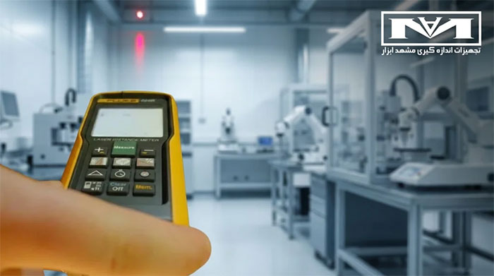 متر-لیزری-فلوک-مدل-Fluke-424D-اورجینال-با-نمایشگر-دیجیتال-روشن-1024x572