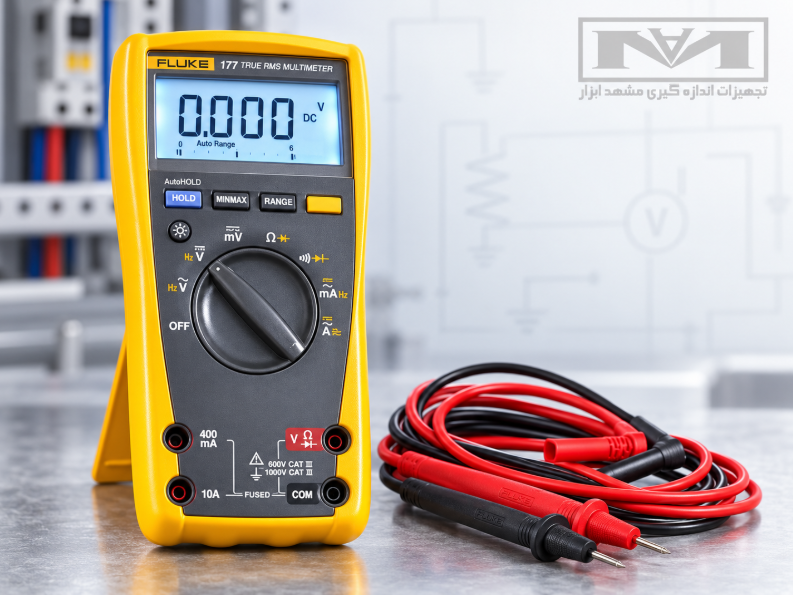 مولتی متر دیجیتال FLUKE 177 True RMS با نمایشگر نور پس زمینه